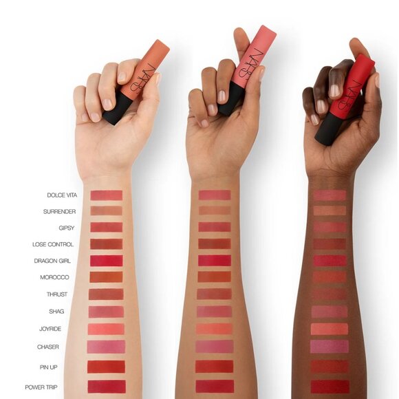 NARS Air Matte Lip Color Liquid Lipstick~DRAGON GIRL (Vivid Siren Red) NIB 7.5ml - Picture 6 of 14